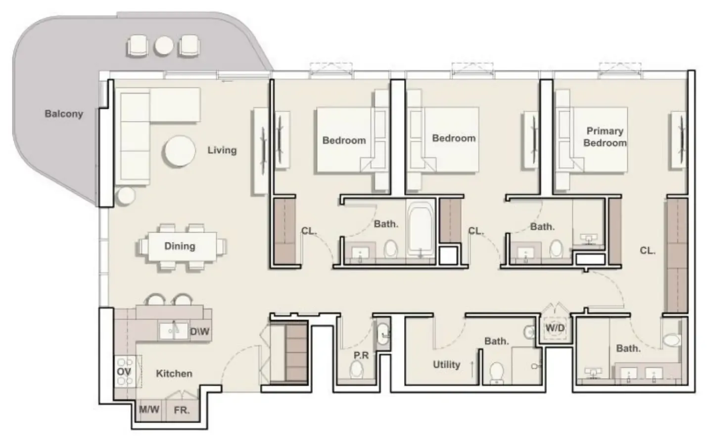 Ellington Portside Square floor plan