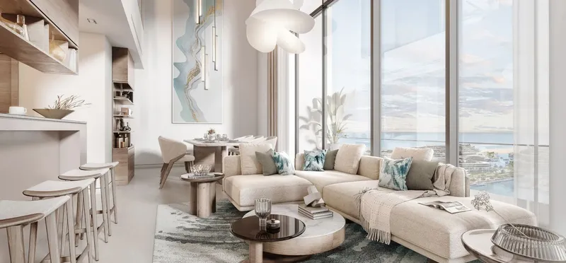 Interior at Pristine Beach Residences in Siniya Island Umm Al Quwain