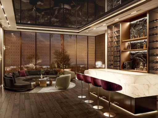 Private Cigar Lounge amenity image at Damac Safa Gate