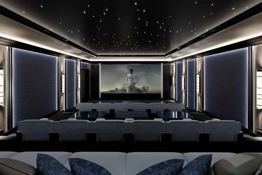 Private Cinema amenity image at Amra Residences