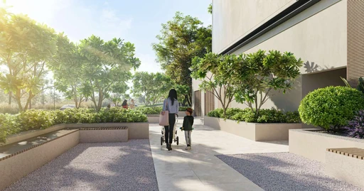 Private Landscaped Walkways amenity image at Nirvana Residences 1