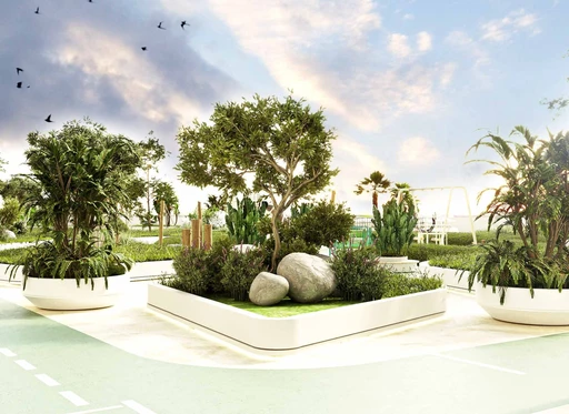 Private Oasis amenity image at Luma Park Views