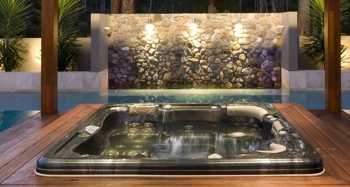 Private Pool With Jacuzzi amenity image at Binghatti Skyrise