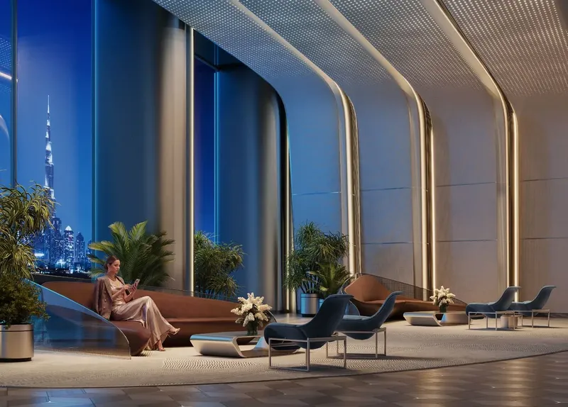 Lobby at Project Maybach in Meydan (Nad Al Sheba 1) Dubai