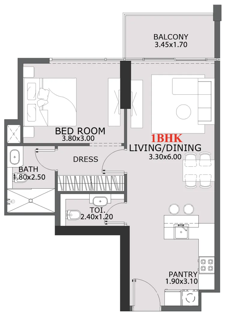 IKR Development Provenza Residences floor plan
