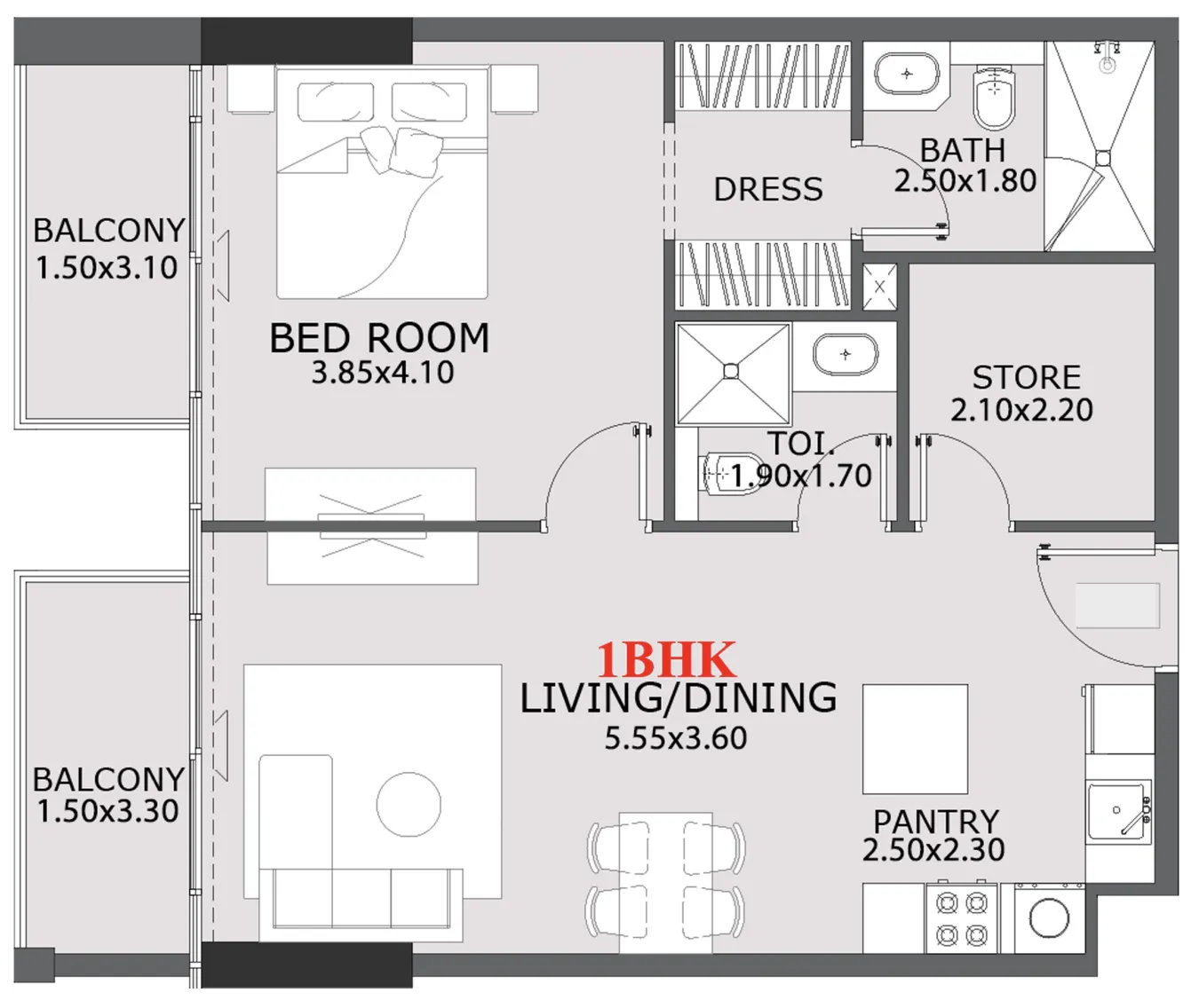 IKR Development Provenza Residences floor plan