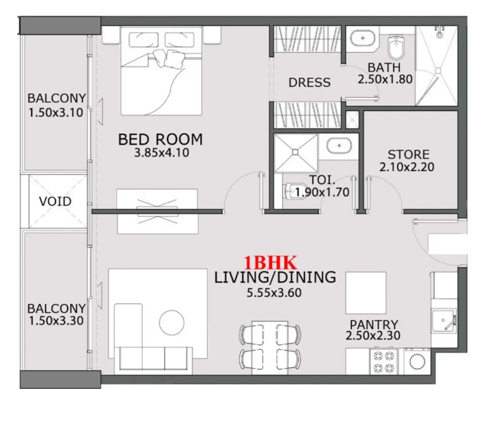 IKR Development Provenza Residences floor plan