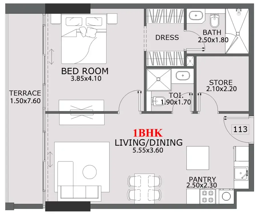 IKR Development Provenza Residences floor plan