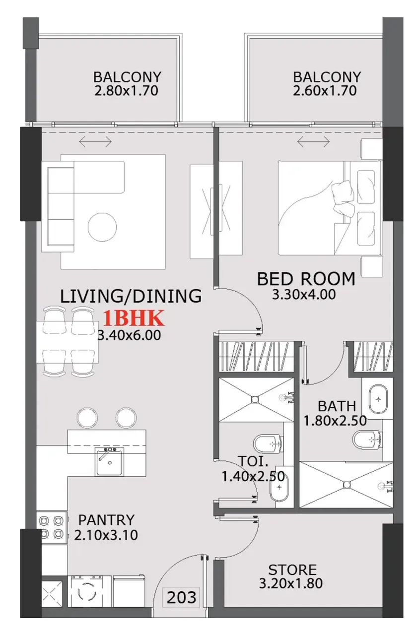 IKR Development Provenza Residences floor plan