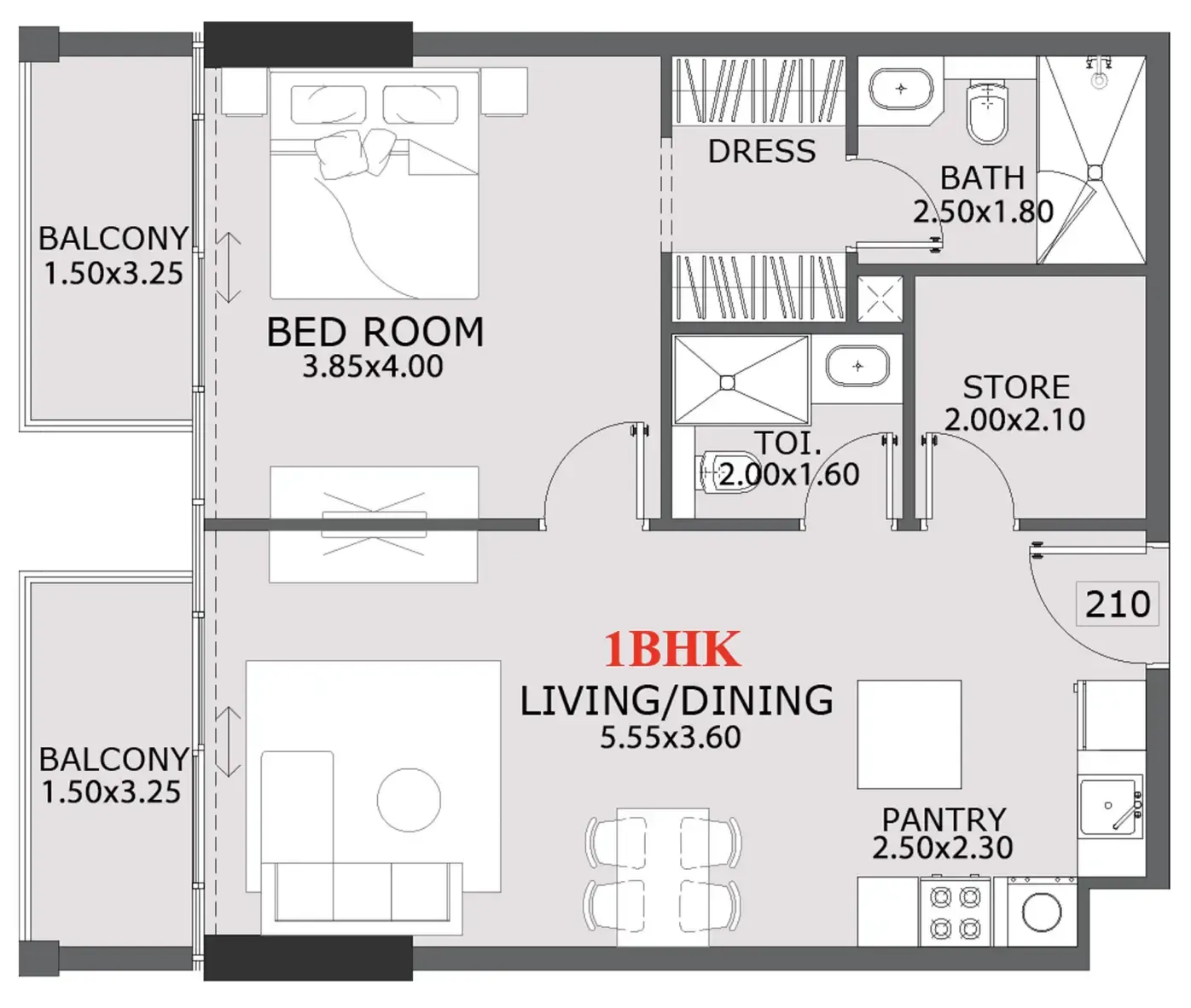 IKR Development Provenza Residences floor plan