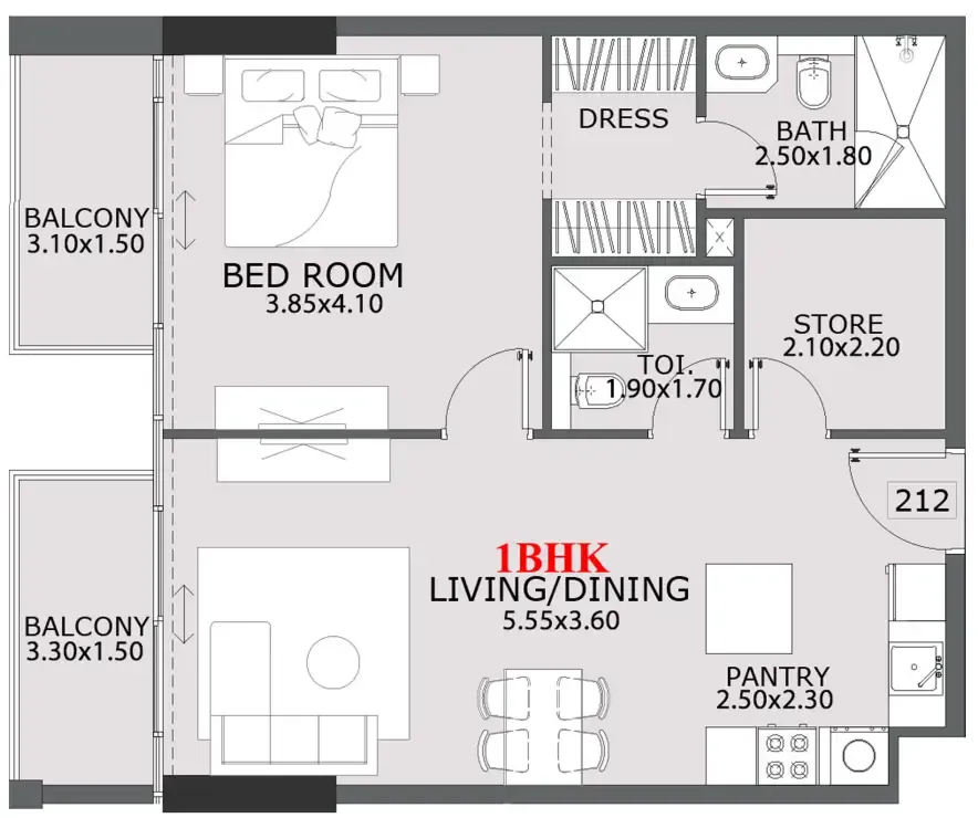 IKR Development Provenza Residences floor plan