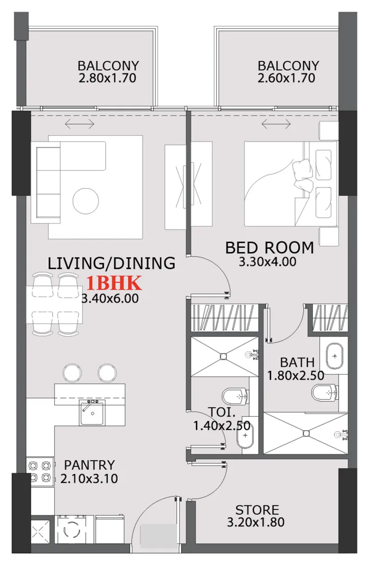 IKR Development Provenza Residences floor plan