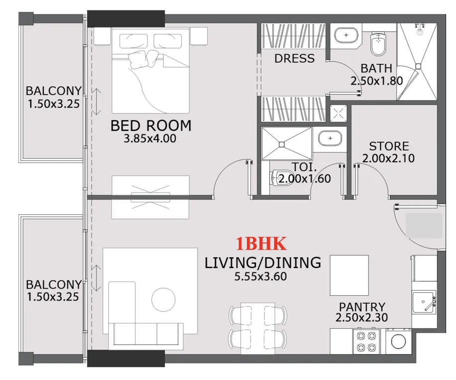 IKR Development Provenza Residences floor plan
