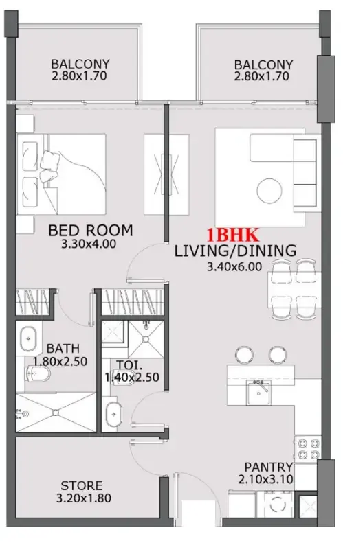 IKR Development Provenza Residences floor plan