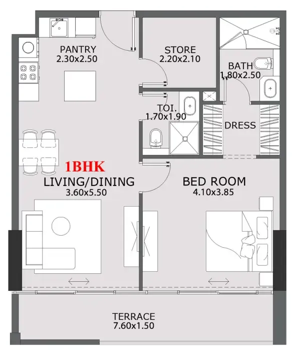 IKR Development Provenza Residences floor plan