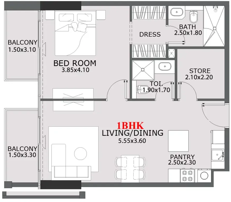 IKR Development Provenza Residences floor plan