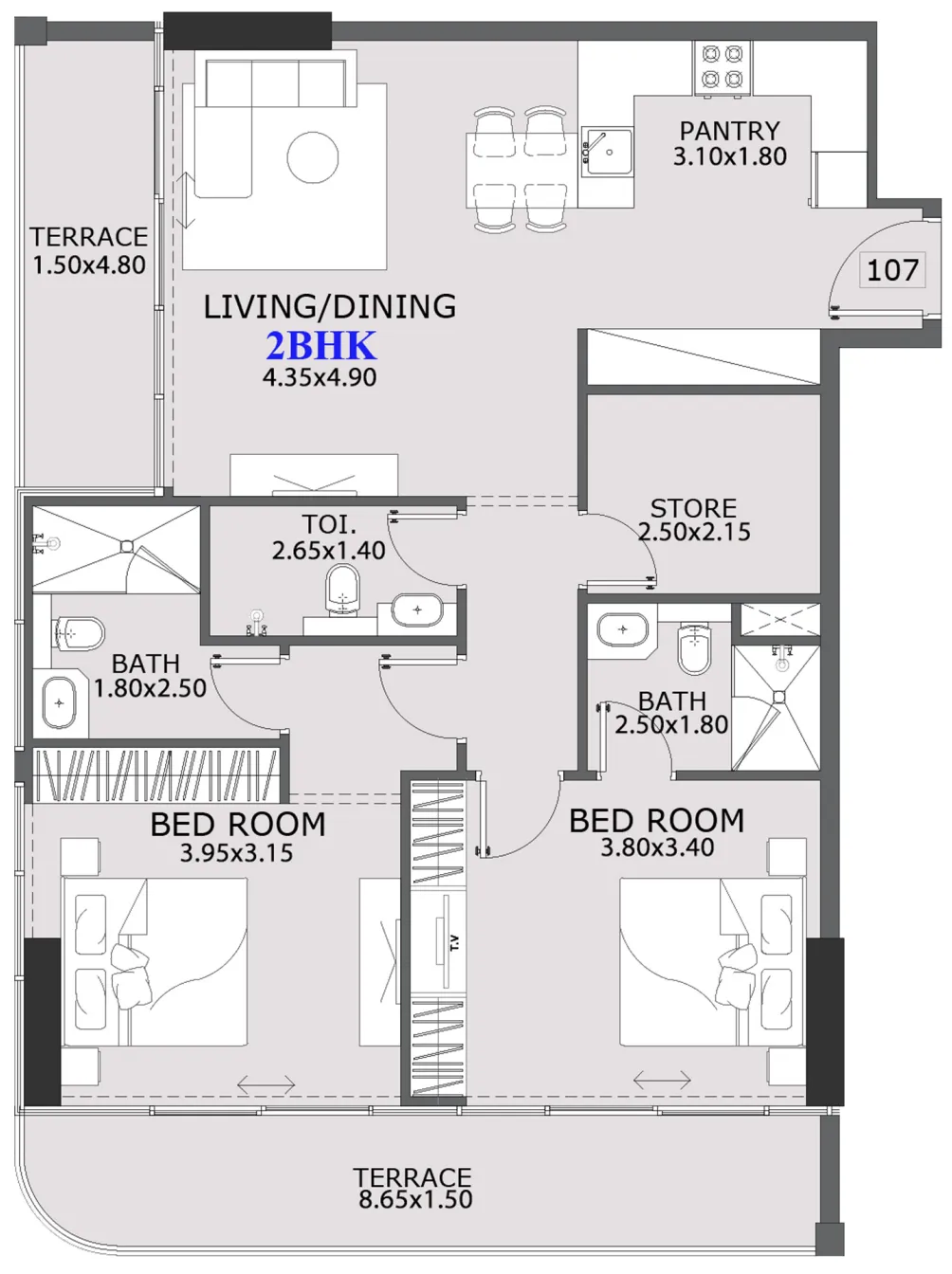 IKR Development Provenza Residences floor plan