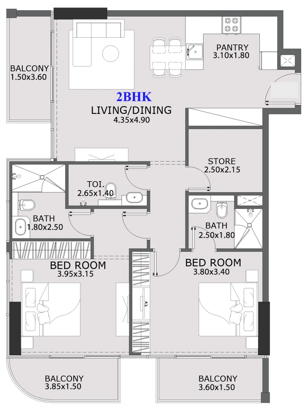 IKR Development Provenza Residences floor plan