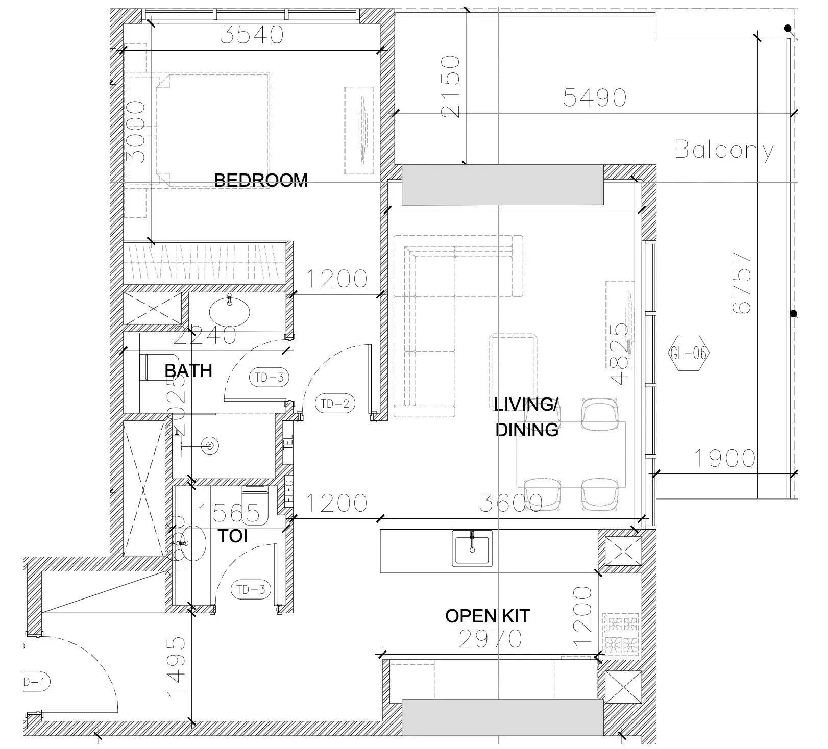 AYS Developers Q Gardens Aliya floor plan