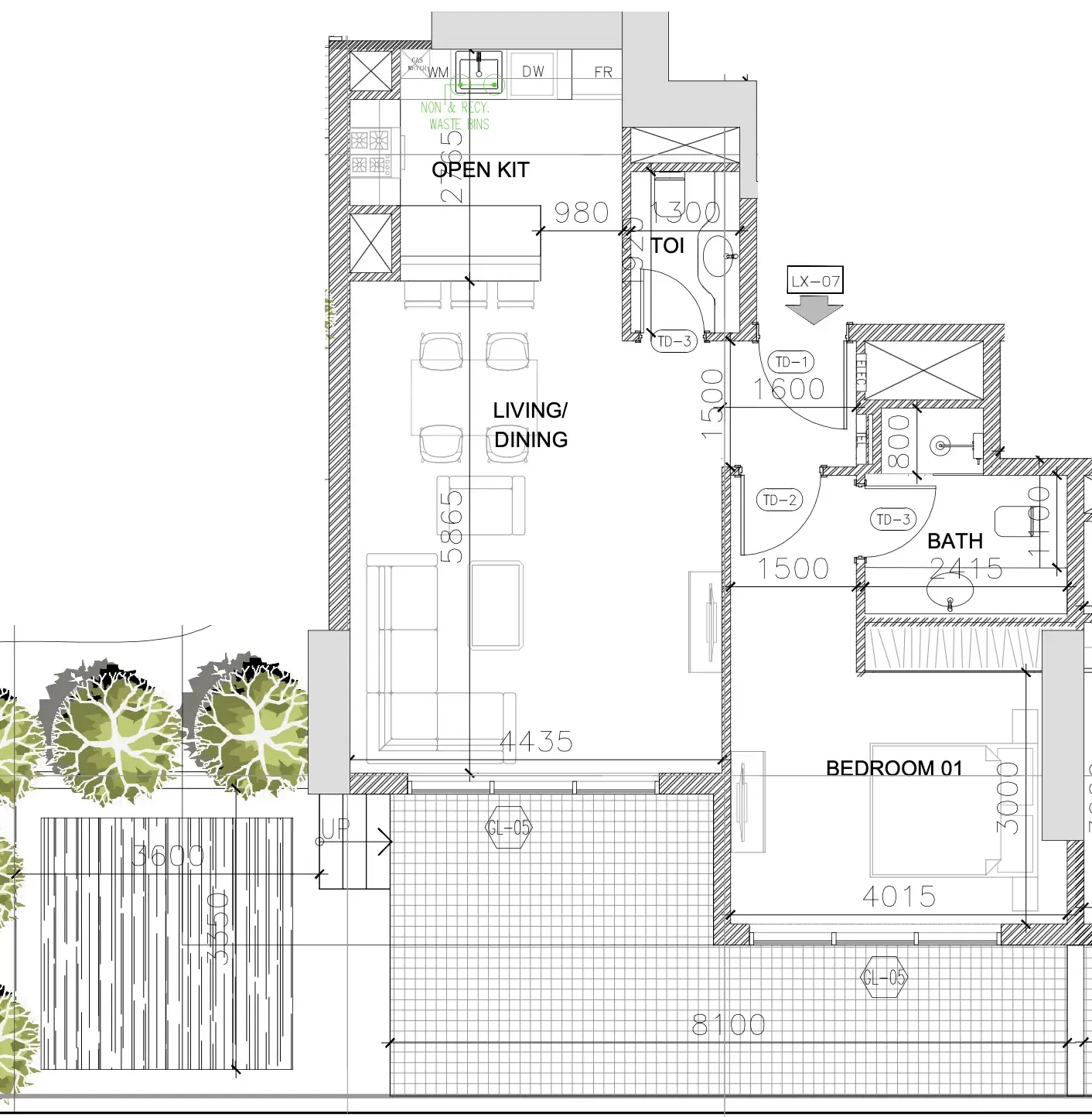 AYS Developers Q Gardens Aliya floor plan