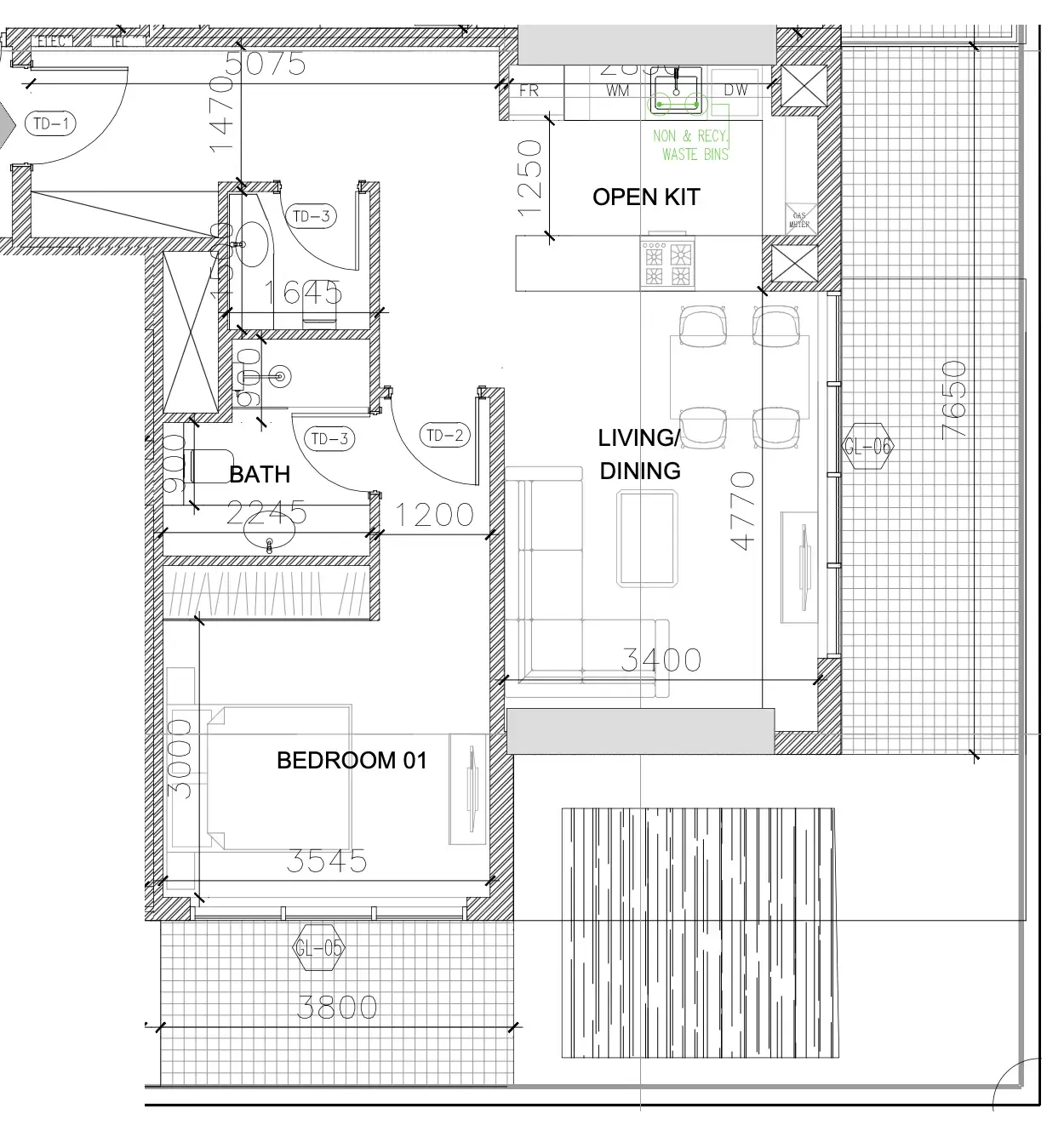 AYS Developers Q Gardens Aliya floor plan