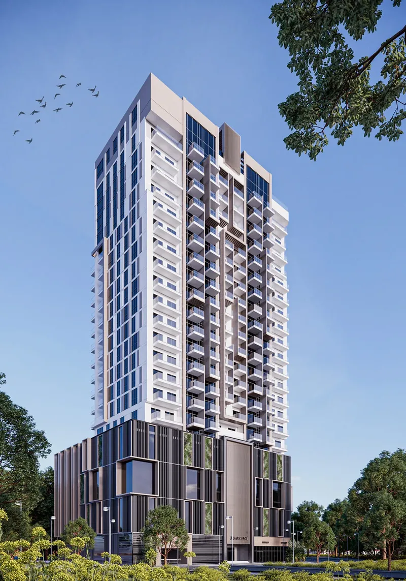 Exterior at Q Gardens Loft in JVC (Jumeirah Village Circle) Dubai