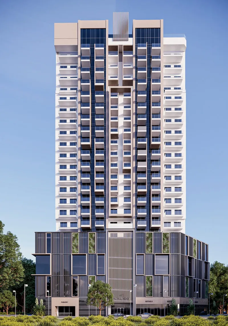Exterior at Q Gardens Loft in JVC (Jumeirah Village Circle) Dubai
