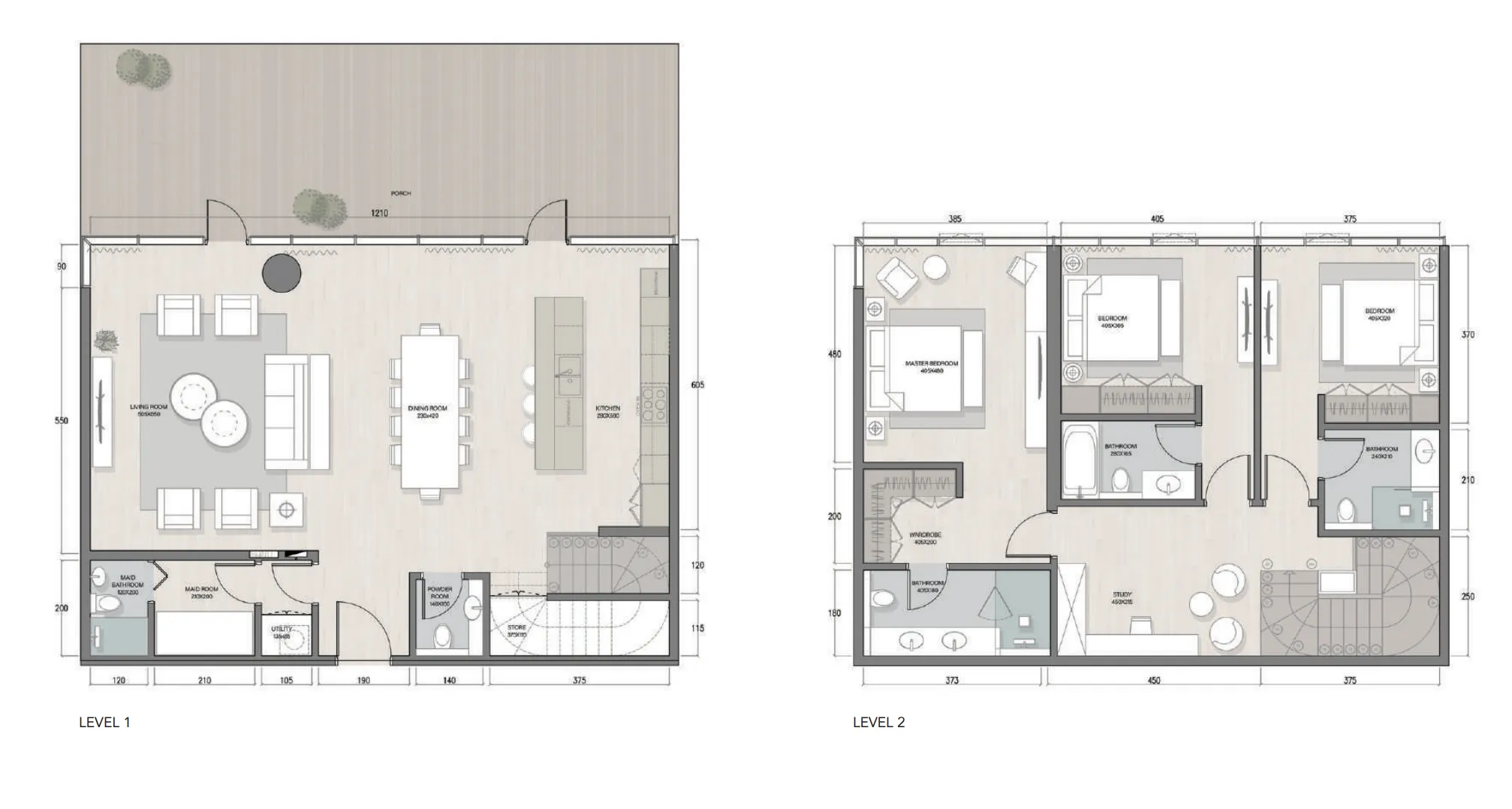 RAK Properties Quattro Del Mar floor plan