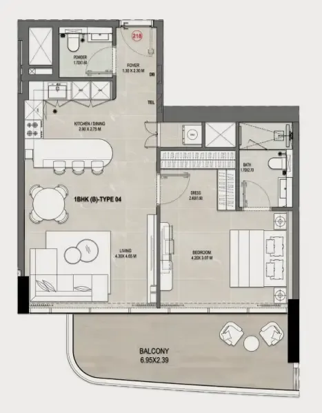 Rabdan Developments Rabdan Gates floor plan