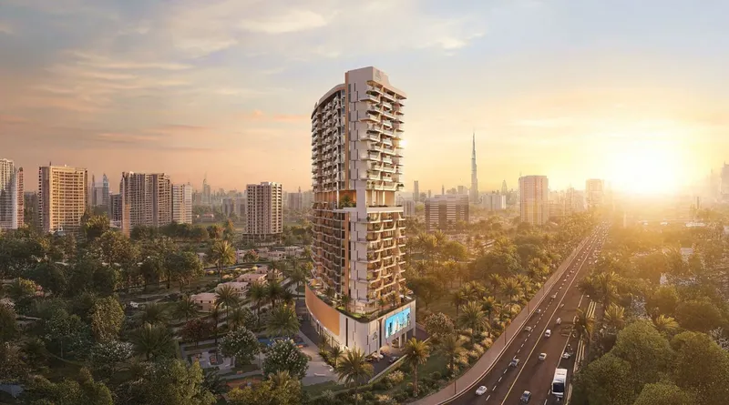 Exterior at Rabdan Gates in Majan Dubai