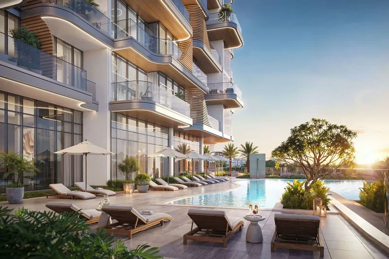 Exterior at Rabdan Gates in Majan Dubai