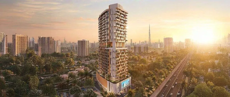 Exterior at Rabdan Gates in Majan Dubai
