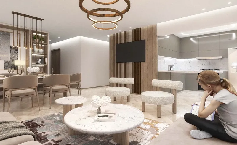 Interior at Radiant Bridges in Abu Dhabi Abu Dhabi