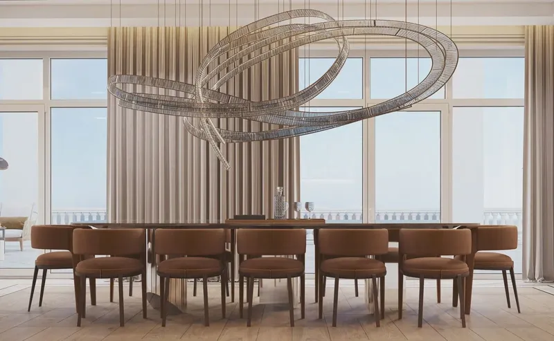 Interior at Raffles The Palm Dubai in Palm Jumeirah Dubai