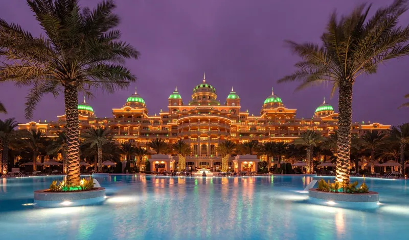 Exterior at Raffles The Palm Dubai in Palm Jumeirah Dubai