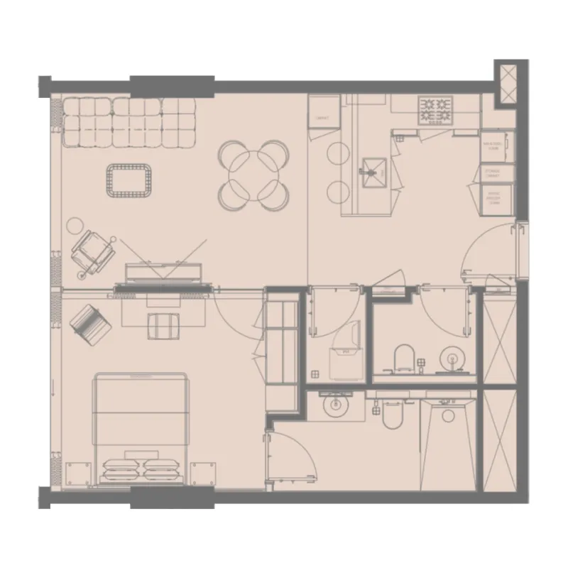 Imtiaz Development Raw District floor plan