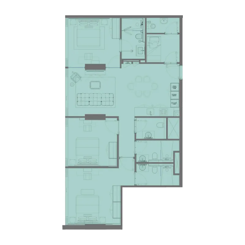 Imtiaz Development Raw District floor plan
