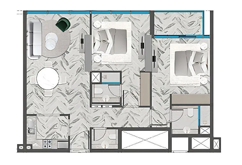 Tiger Group Red Square floor plan
