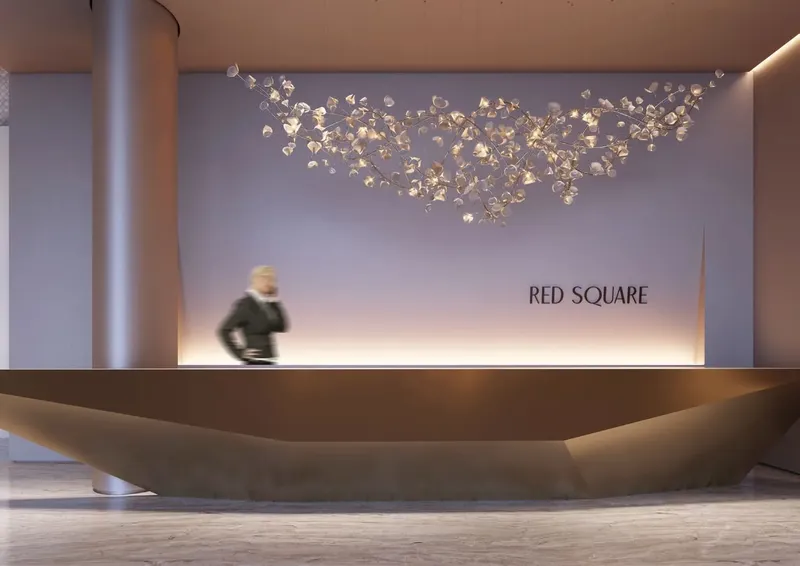 Lobby at Red Square in JVT (Jumeirah Village Triangle) Dubai