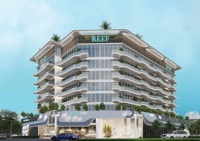 Exterior at Reef 1000 in Dubailand Residence Complex Dubai