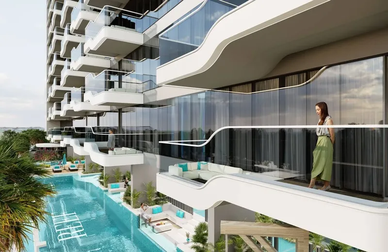 Exterior at Reef 998 in Dubailand Residence Complex Dubai