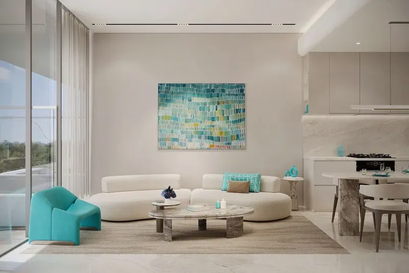 Interior at Reef 998 in Dubailand Residence Complex Dubai