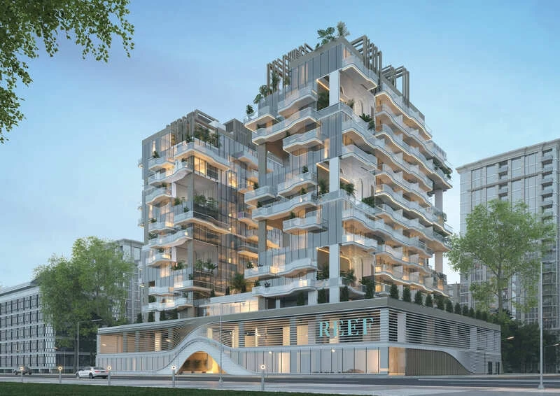 Exterior at Reef 999 in Jebel Ali Village Dubai
