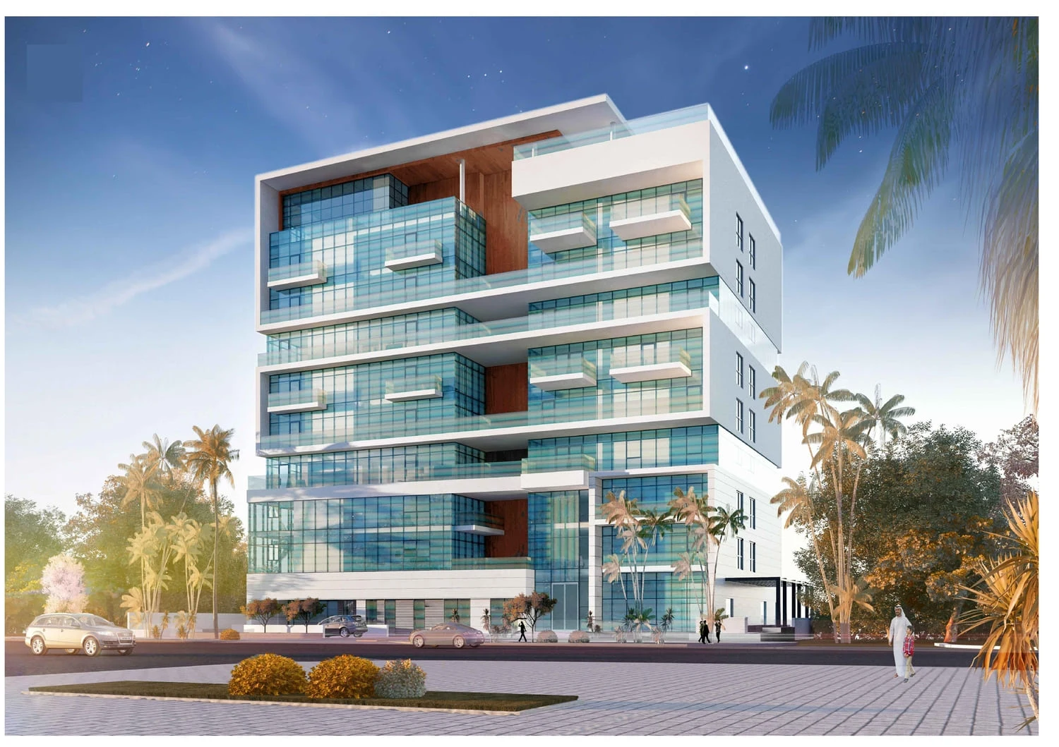 Reem Five waterfront apartments on Al Reem Island, Abu Dhabi
