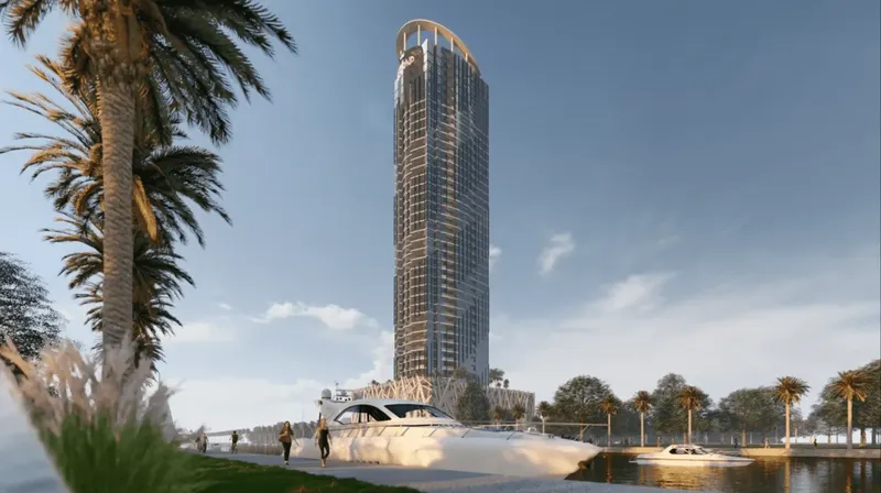 Exterior at Renad Tower in Reem Island Abu Dhabi