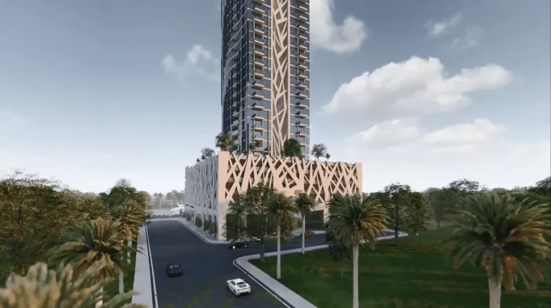 Exterior at Renad Tower in Reem Island Abu Dhabi