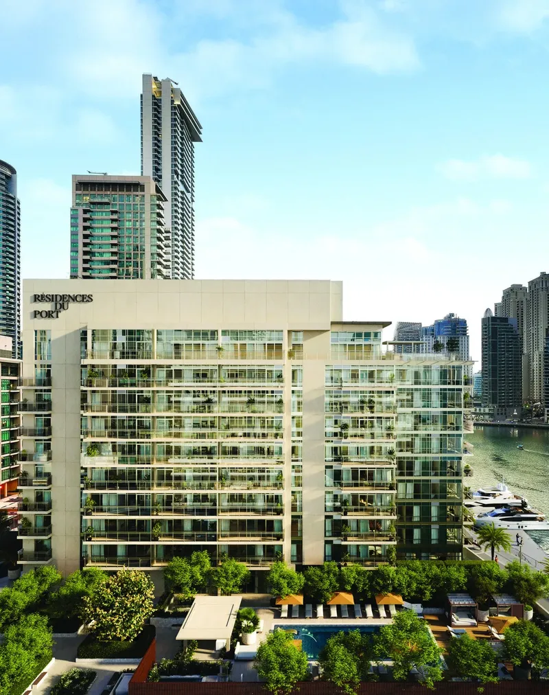 Exterior at Residences Du Port Autograph Collection in Dubai Marina Dubai