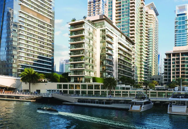 Exterior at Residences Du Port Autograph Collection in Dubai Marina Dubai