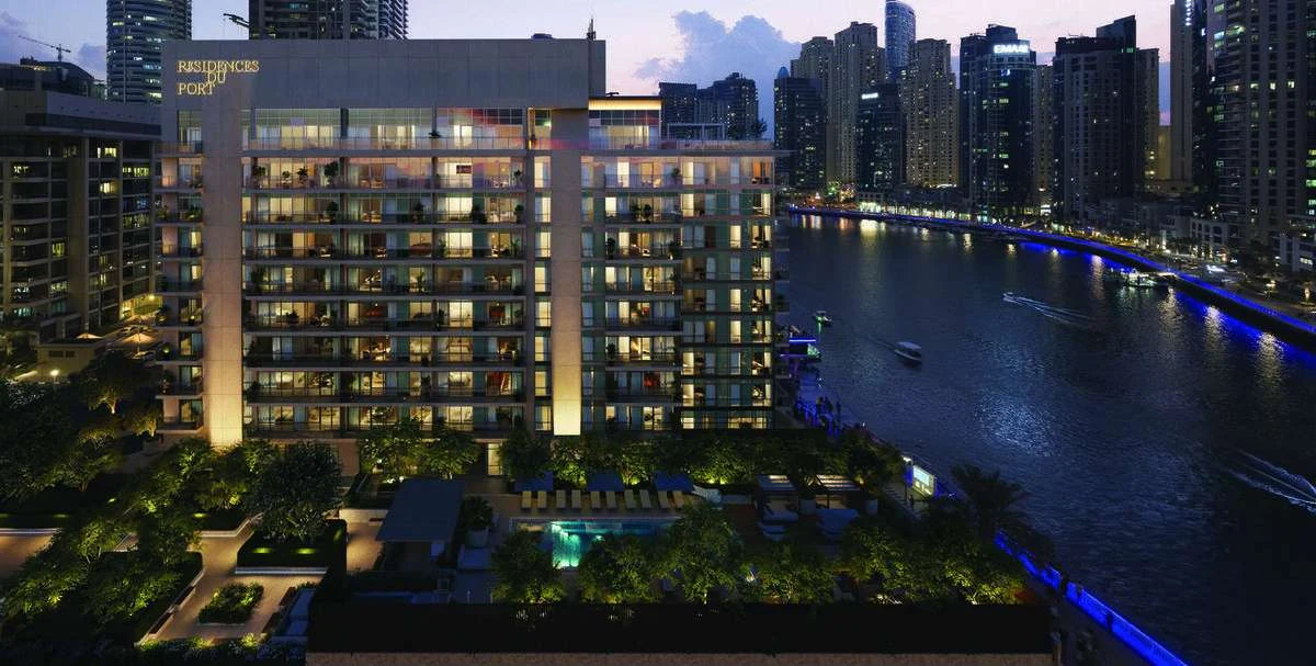 Exterior at Residences Du Port Autograph Collection in Dubai Marina Dubai