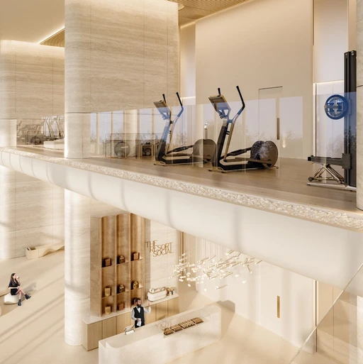Residents Gym amenity image at The Chedi Private Residences